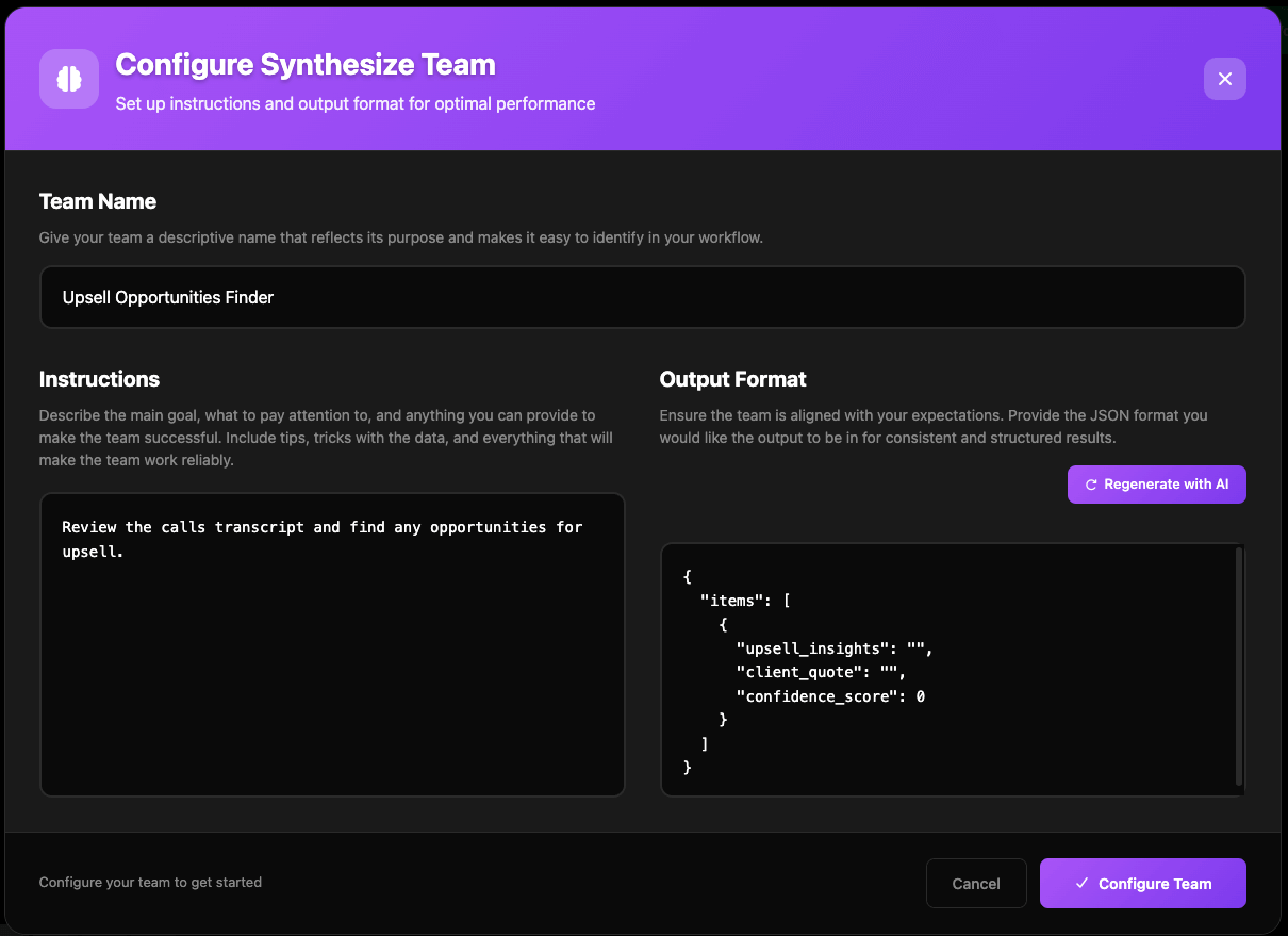 Natural language instruction editor